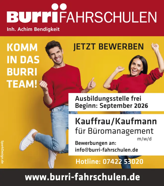 Ausbildungsplatz Kauffrau/Kaufmann für Büromanagement